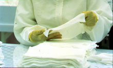 Wiper, SuperPolx 1500,Cleanroom Polyester,Berkshire Corporation